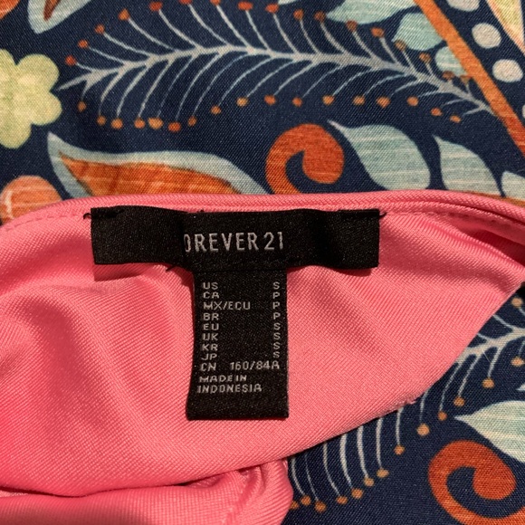 Cute Pink One Shoulder Tank Top - Picture 3 of 3